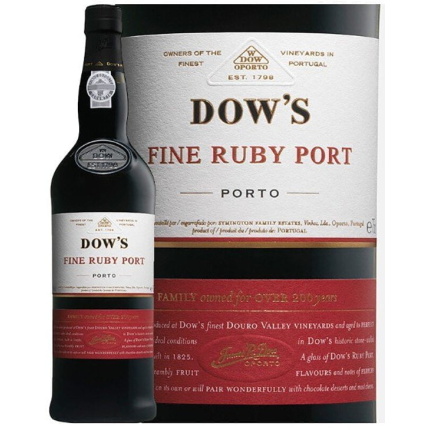 6882 Dows Fine Ruby Port douro red wine Portuguese Wines Shop