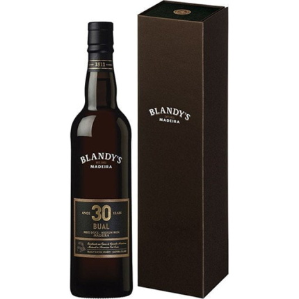 Blandy's 30 Years Bual Meio Doce madeira  Portuguese Wines Shop